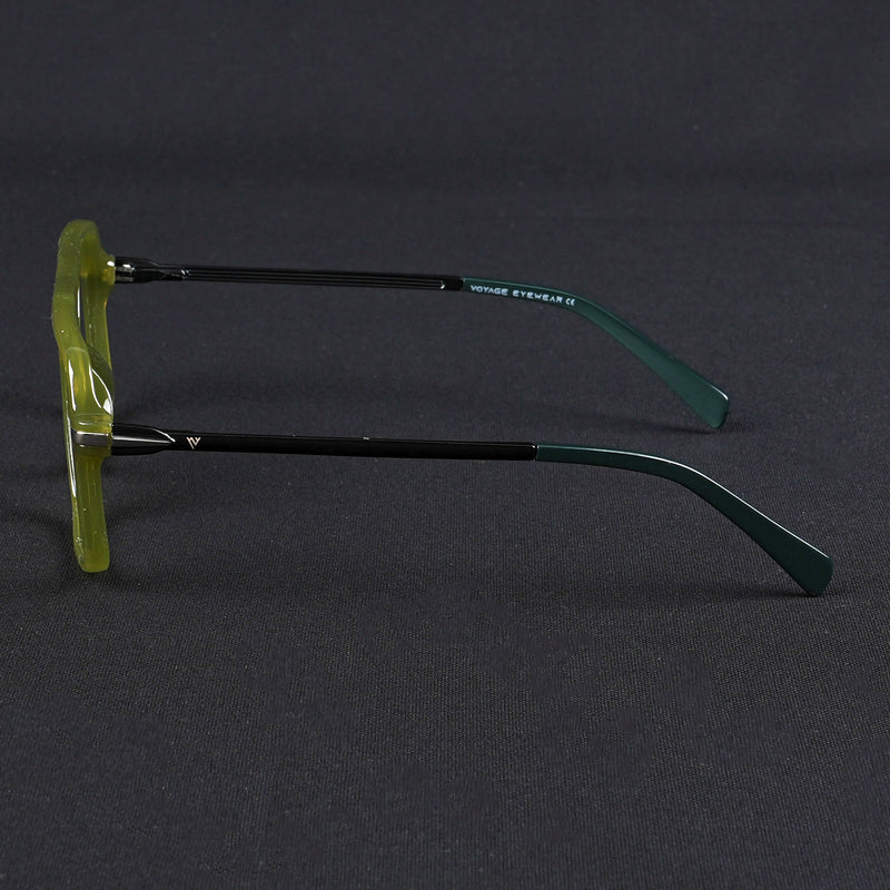 Voyage Apex Green Wayfarer Eyeglasses for Men & Women (V62003MG5359-C6)