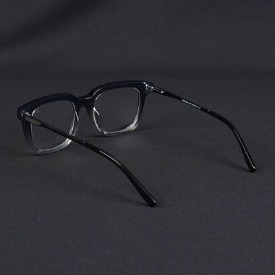 Voyage Apex Black & Transparent Square Eyeglasses for Women (V62006MG5374-C3)