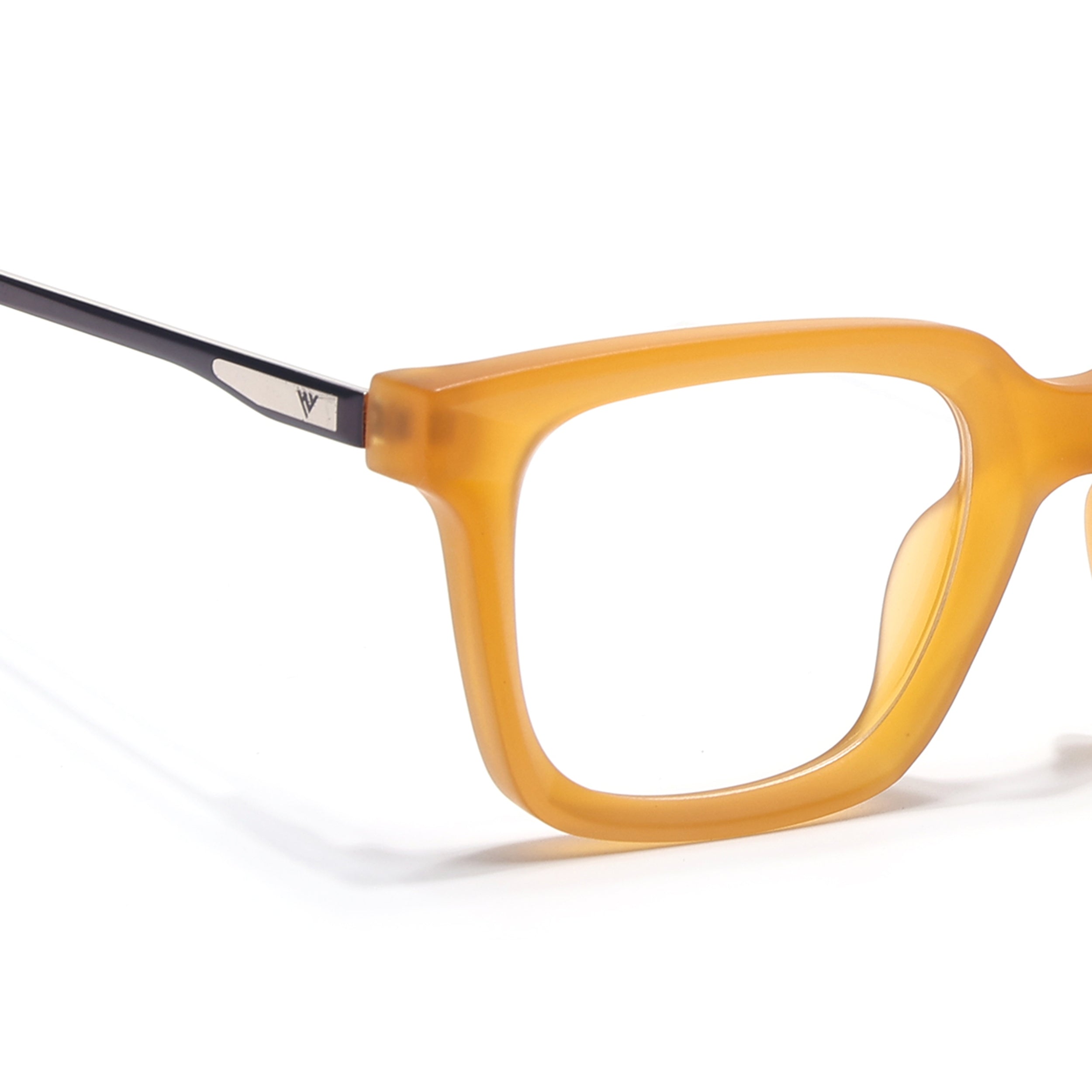 Voyage Apex Orange Square Eyeglasses for Women (V62006MG5376-C5)