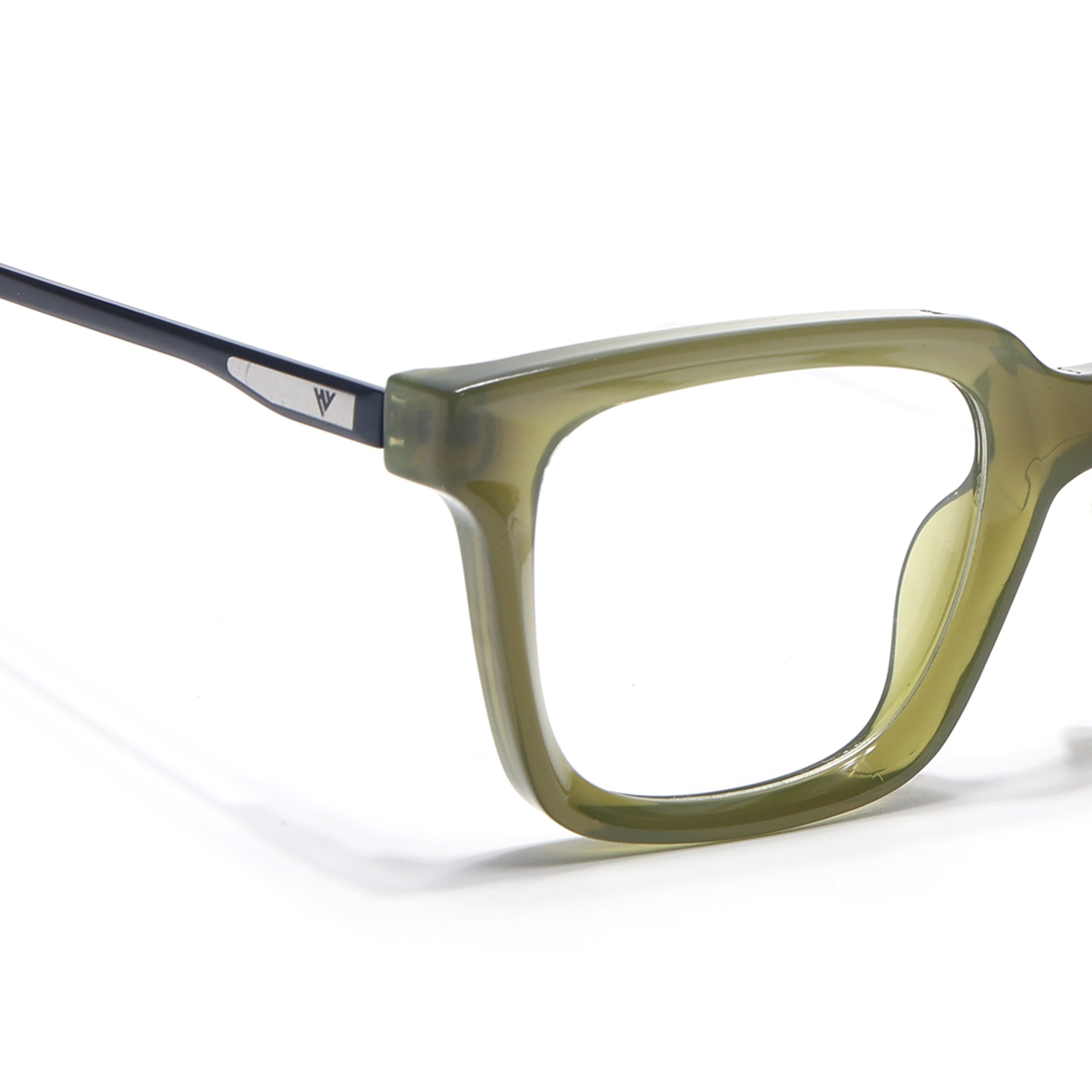 Voyage Apex Green Square Eyeglasses for Women (V62006MG5377-C6)