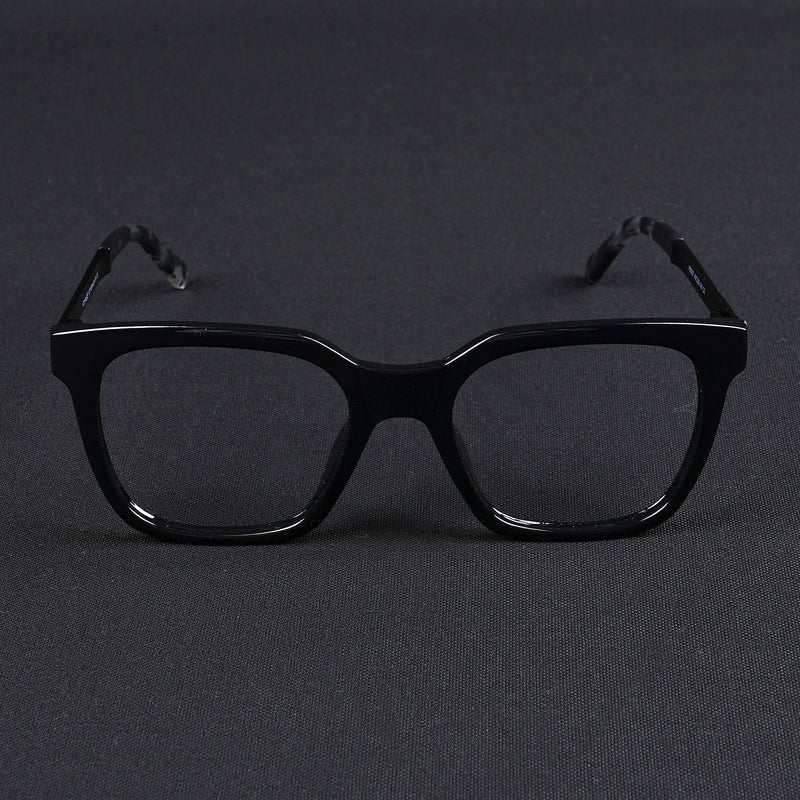 Voyage Apex Shine Black Square Eyeglasses for Men & Women (V62007MG5379-C2)