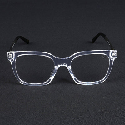 Voyage Apex Transparent Square Eyeglasses for Men & Women (V62007MG5381-C4)