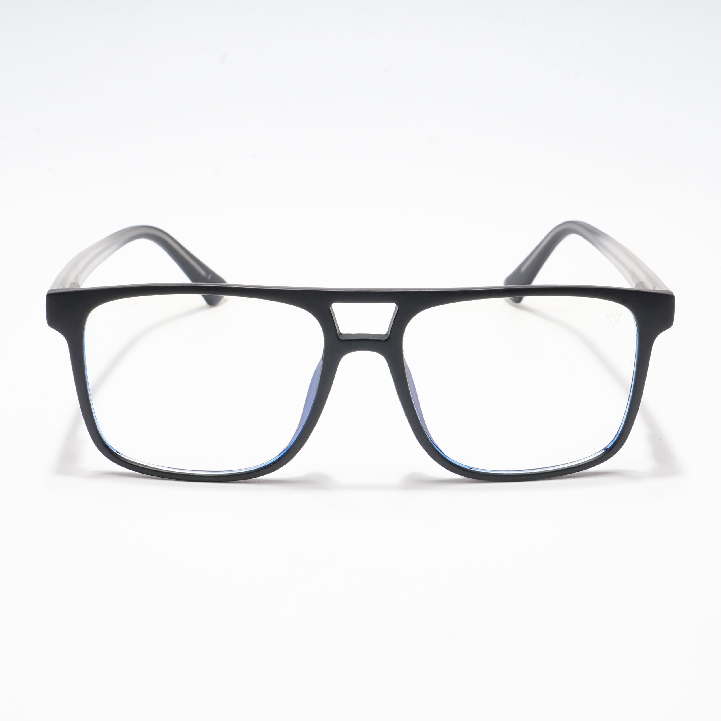 Voyage Black Wayfarer Eyeglasses for Men & Women (V98001MG5485-C4)