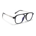 Voyage Black Wayfarer Eyeglasses for Men & Women (V98004MG5499-C3)