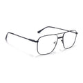 Voyage Metal Master Matt Black Wayfarer Eyeglasses for Men & Women (VG003MG5019-C1)