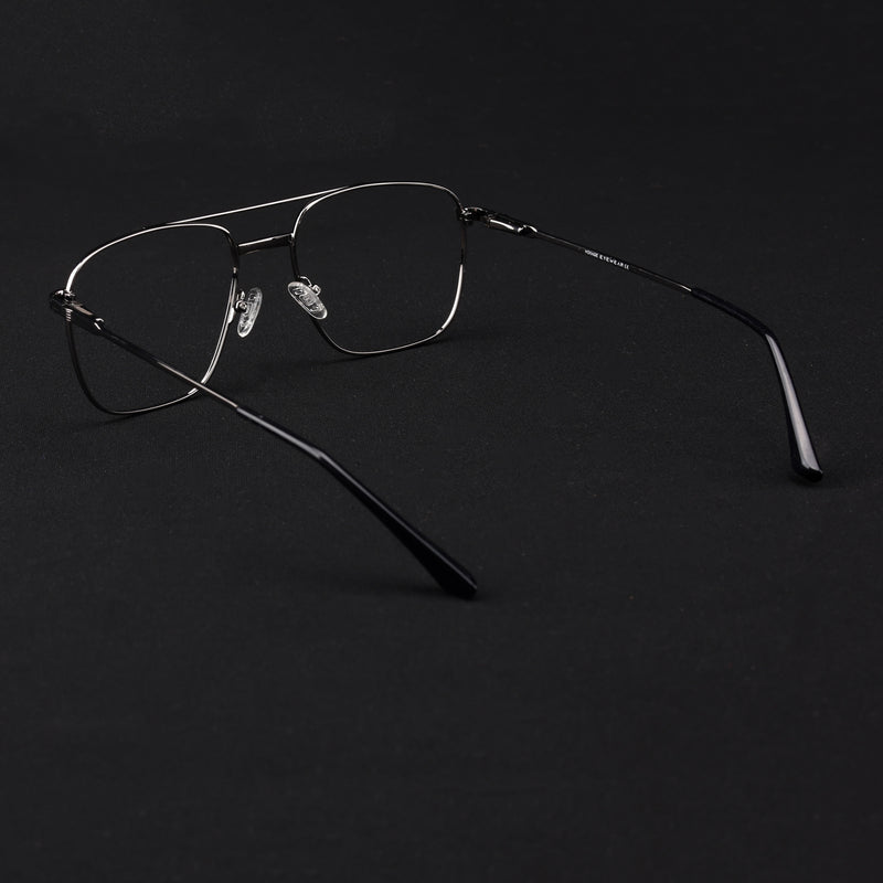 Voyage Metal Master Grey Wayfarer Eyeglasses for Men & Women (VG003MG5022-C4)