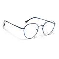 Voyage Metal Master Blue Round Eyeglasses for Men & Women (VG004MG5027-C4)