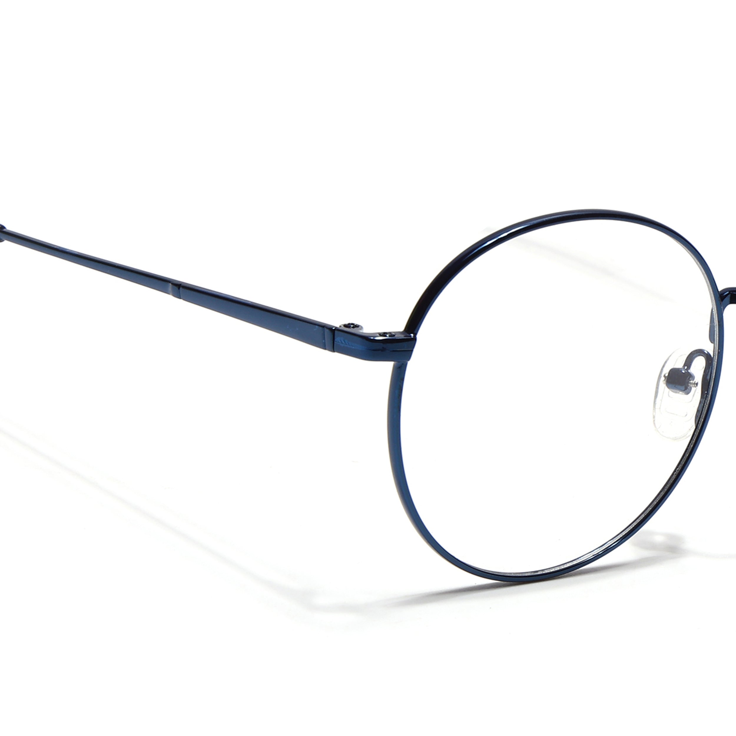 Voyage Metal Master Blue Round Eyeglasses for Men & Women (VG005MG5031-C4)