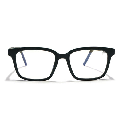 Voyage Rush Green Square Eyeglasses for Men & Women (VG9001MG5409-C1)