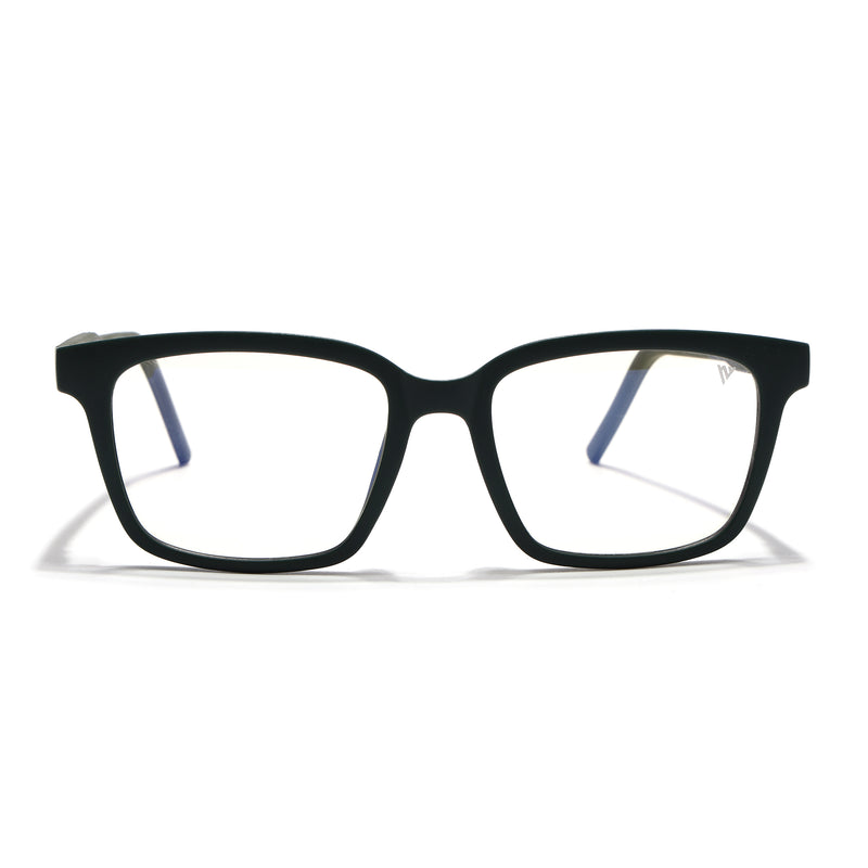 Voyage Rush Green Square Eyeglasses for Men & Women (VG9001MG5409-C1)