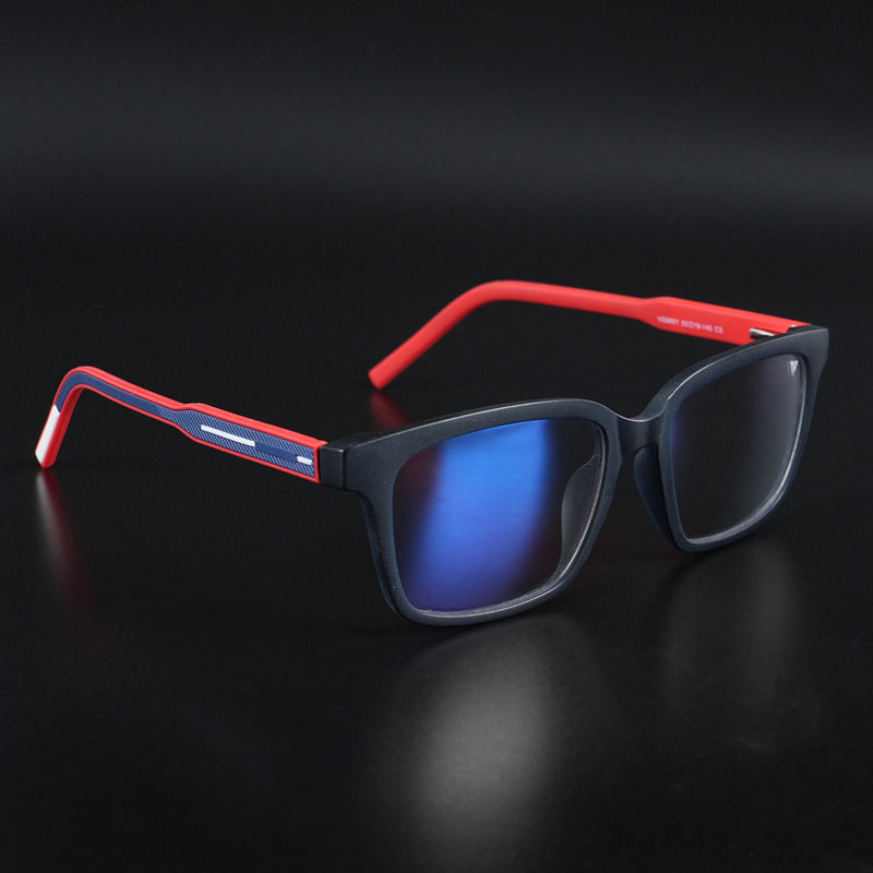 Voyage Rush Black Square Eyeglasses for Men & Women (VG9001MG5411-C3)