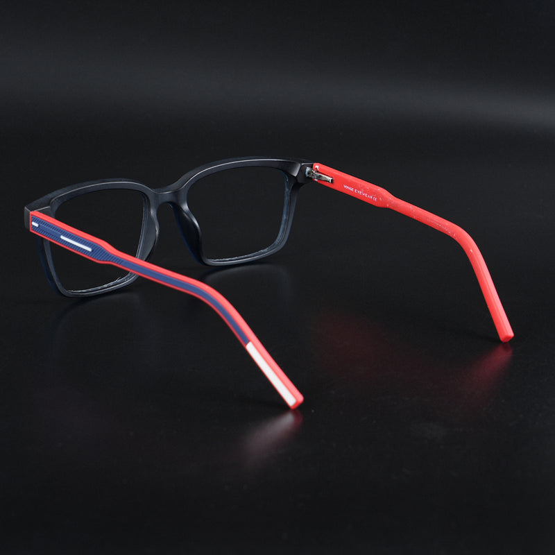 Voyage Rush Black Square Eyeglasses for Men & Women (VG9001MG5411-C3)