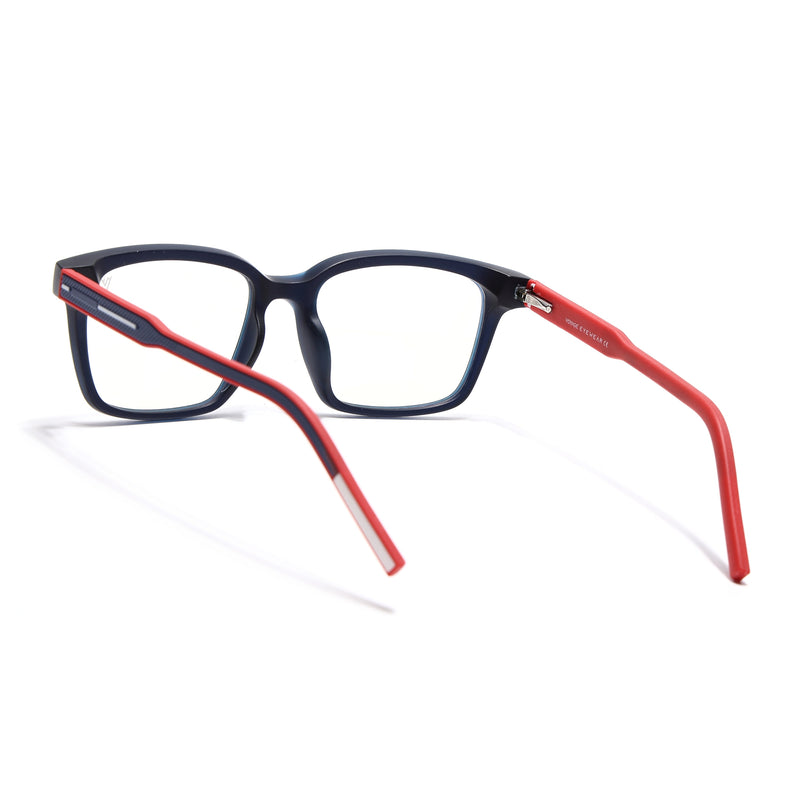 Voyage Rush Black Square Eyeglasses for Men & Women (VG9001MG5411-C3)