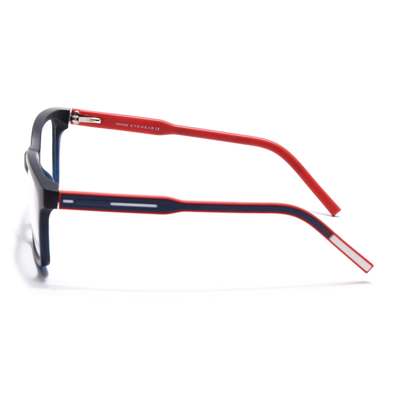 Voyage Rush Black Square Eyeglasses for Men & Women (VG9001MG5411-C3)