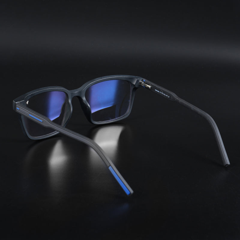 Voyage Rush Black Square Eyeglasses for Men & Women (VG9001MG5413-C5)