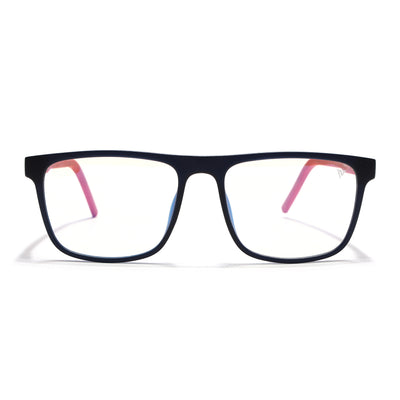 Voyage Rush Black Square Eyeglasses for Men & Women (VG9002MG5417-C3)