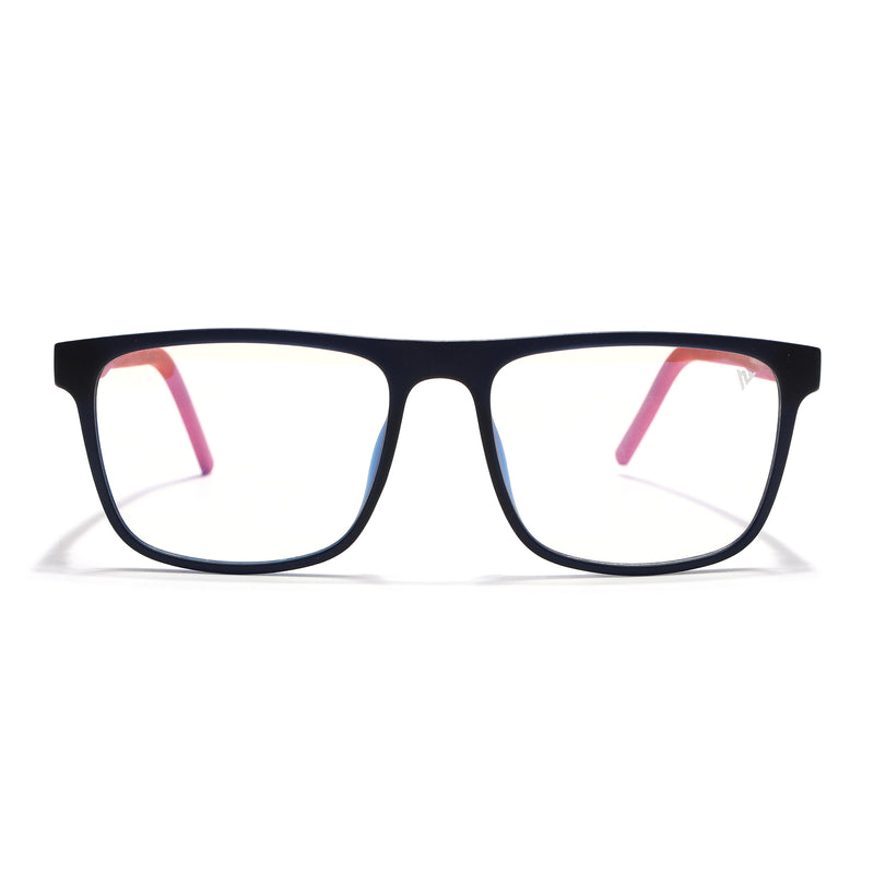 Voyage Rush Black Square Eyeglasses for Men & Women (VG9002MG5417-C3)