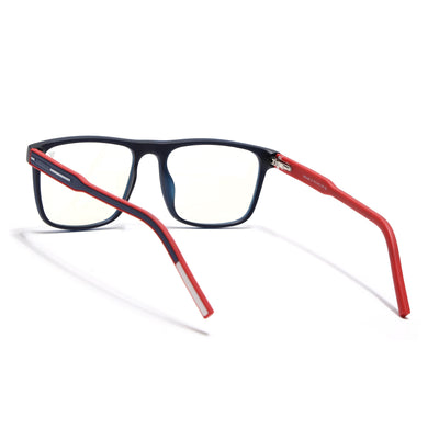 Voyage Rush Black Square Eyeglasses for Men & Women (VG9002MG5417-C3)