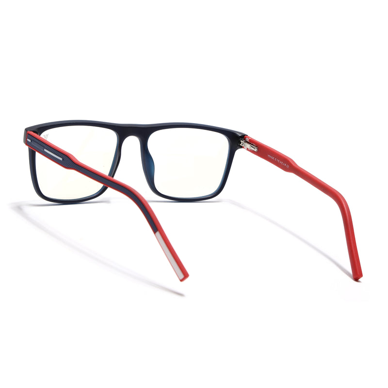 Voyage Rush Black Square Eyeglasses for Men & Women (VG9002MG5417-C3)
