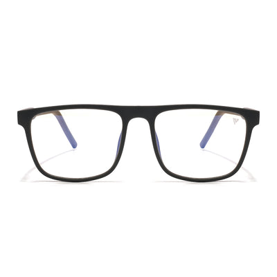 Voyage Rush Grey Square Eyeglasses for Men & Women (VG9002MG5418-C4)