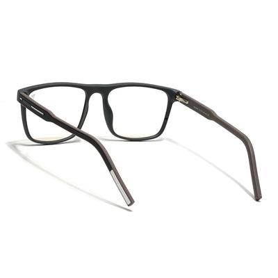 Voyage Rush Grey Square Eyeglasses for Men & Women (VG9002MG5418-C4)