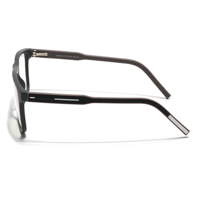 Voyage Rush Grey Square Eyeglasses for Men & Women (VG9002MG5418-C4)