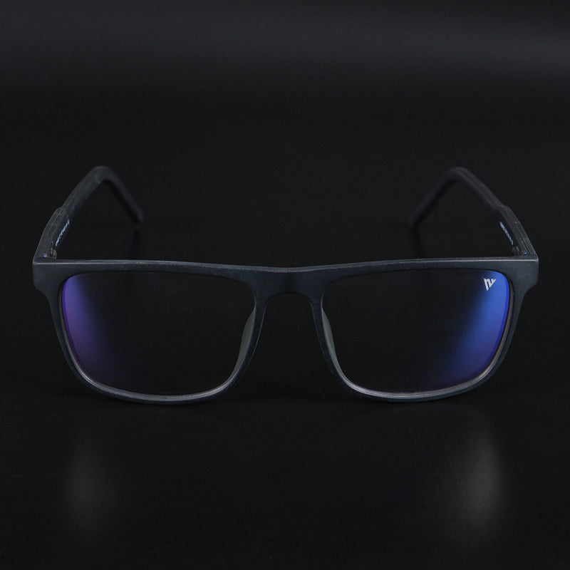 Voyage Rush Black Square Eyeglasses for Men & Women (VG9002MG5419-C5)