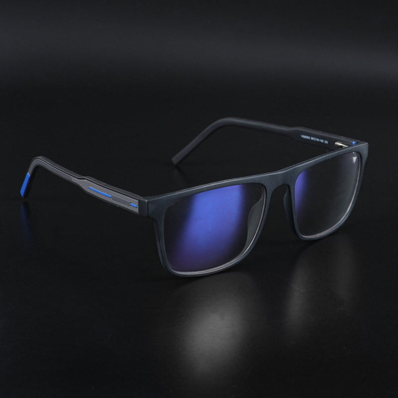 Voyage Rush Black Square Eyeglasses for Men & Women (VG9002MG5419-C5)