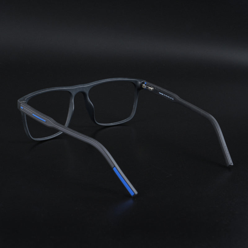 Voyage Rush Black Square Eyeglasses for Men & Women (VG9002MG5419-C5)