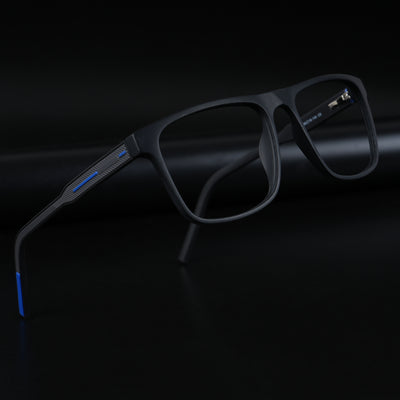 Voyage Rush Black Square Eyeglasses for Men & Women (VG9002MG5419-C5)