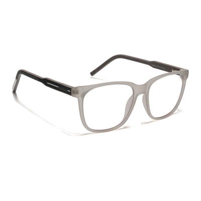 Voyage Rush Matt Transparent Square Eyeglasses for Men & Women (VG9003MG5422-C2)