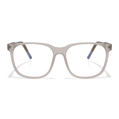 Voyage Rush Matt Transparent Square Eyeglasses for Men & Women (VG9003MG5422-C2)