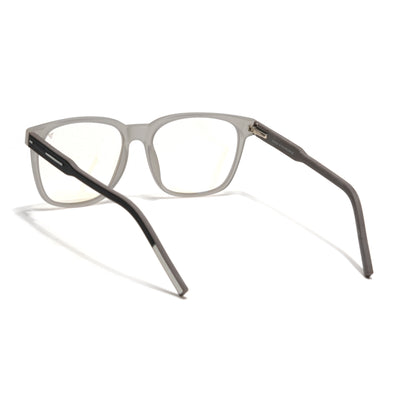 Voyage Rush Matt Transparent Square Eyeglasses for Men & Women (VG9003MG5422-C2)