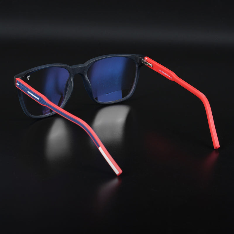 Voyage Rush Black Square Eyeglasses for Men & Women (VG9003MG5423-C3)