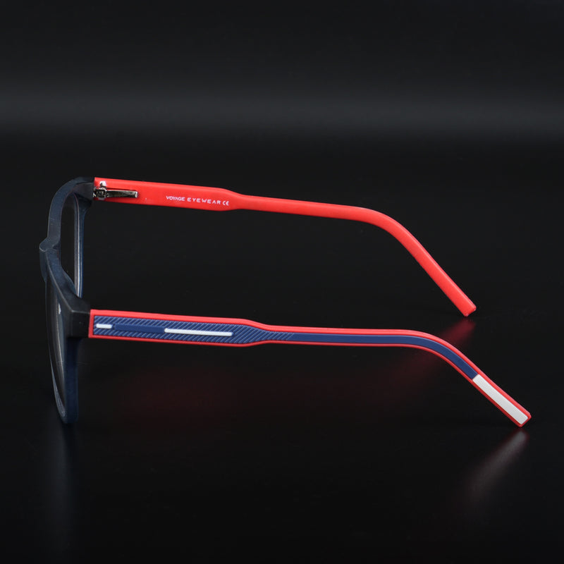Voyage Rush Black Square Eyeglasses for Men & Women (VG9003MG5423-C3)