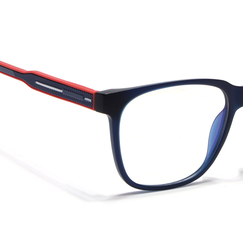 Voyage Rush Black Square Eyeglasses for Men & Women (VG9003MG5423-C3)