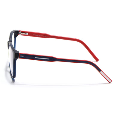 Voyage Rush Black Square Eyeglasses for Men & Women (VG9003MG5423-C3)