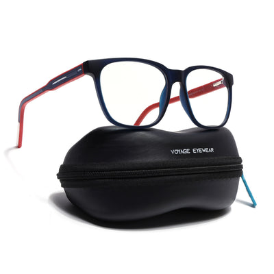 Voyage Rush Black Square Eyeglasses for Men & Women (VG9003MG5423-C3)