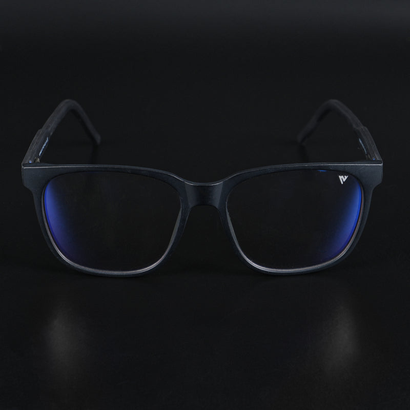 Voyage Rush Black Square Eyeglasses for Men & Women (VG9003MG5425-C5)
