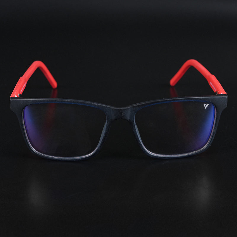 Voyage Rush Black Square Eyeglasses for Men & Women (VG9004MG5429-C3)