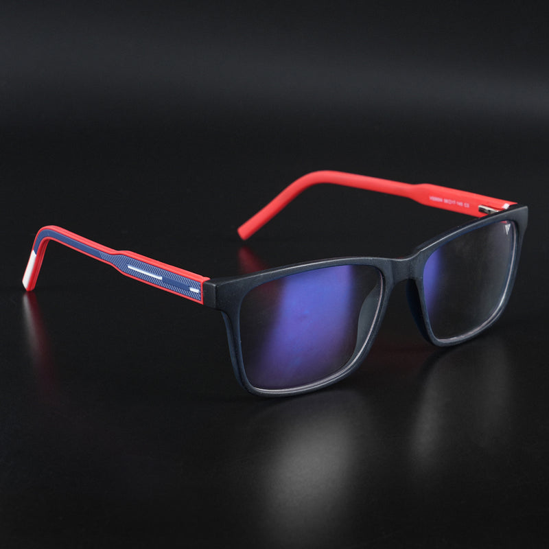 Voyage Rush Black Square Eyeglasses for Men & Women (VG9004MG5429-C3)