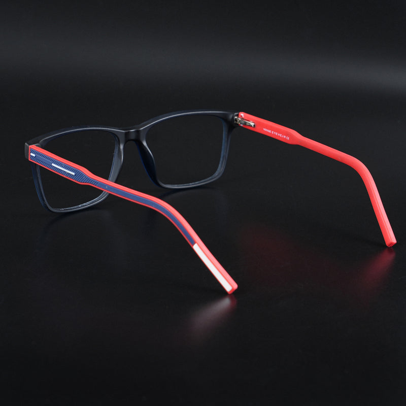 Voyage Rush Black Square Eyeglasses for Men & Women (VG9004MG5429-C3)