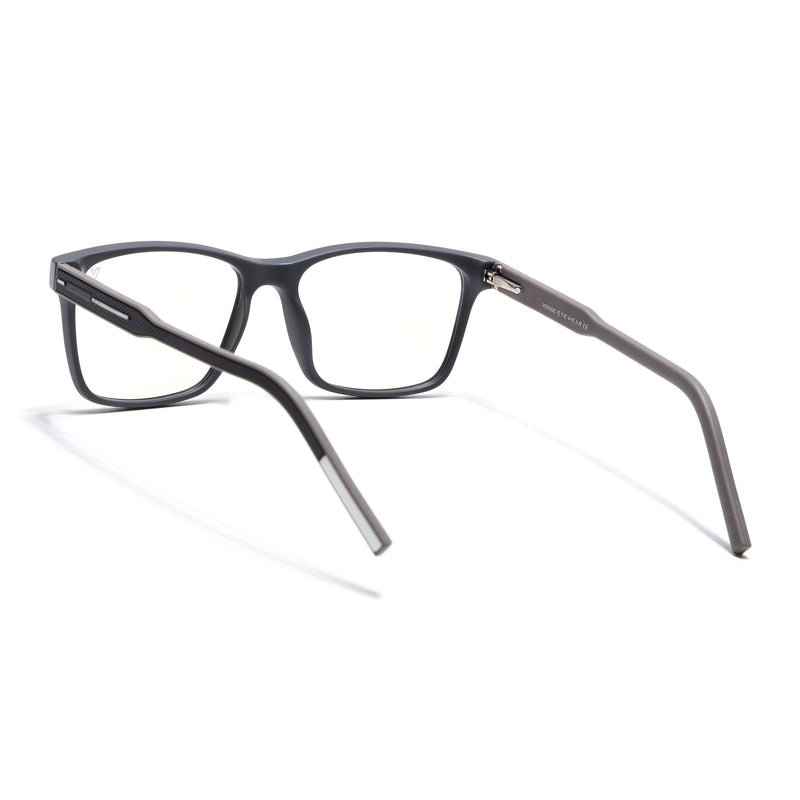 Voyage Rush Grey Square Eyeglasses for Men & Women (VG9004MG5430-C4)