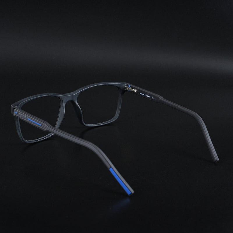 Voyage Rush Black Square Eyeglasses for Men & Women (VG9004MG5431-C5)