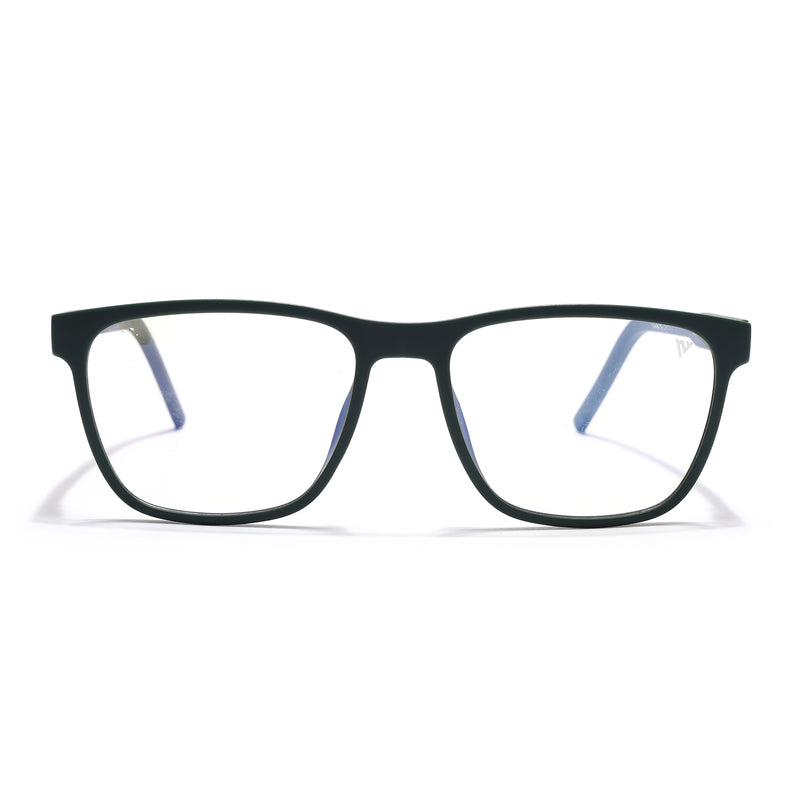 Voyage Rush Green Square Eyeglasses for Men & Women (VG9005MG5433-C1)