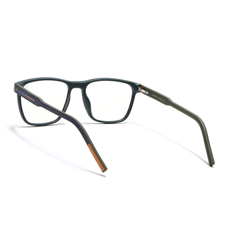 Voyage Rush Green Square Eyeglasses for Men & Women (VG9005MG5433-C1)
