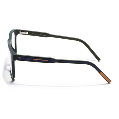 Voyage Rush Green Square Eyeglasses for Men & Women (VG9005MG5433-C1)