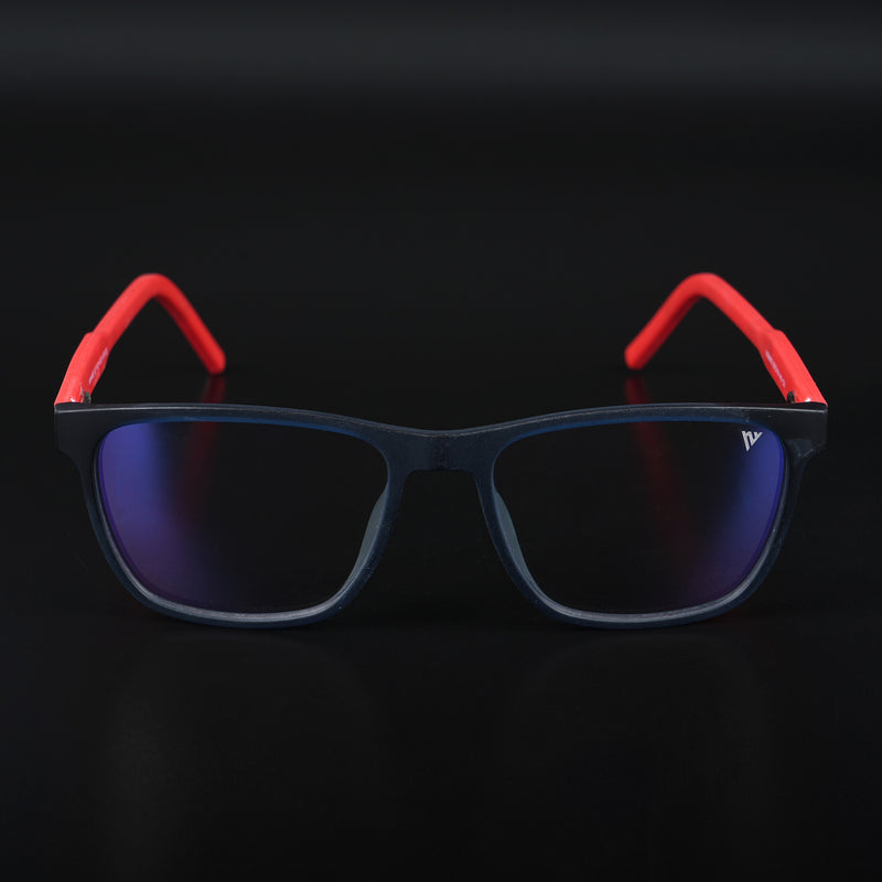 Voyage Rush Black Square Eyeglasses for Men & Women (VG9005MG5435-C3)