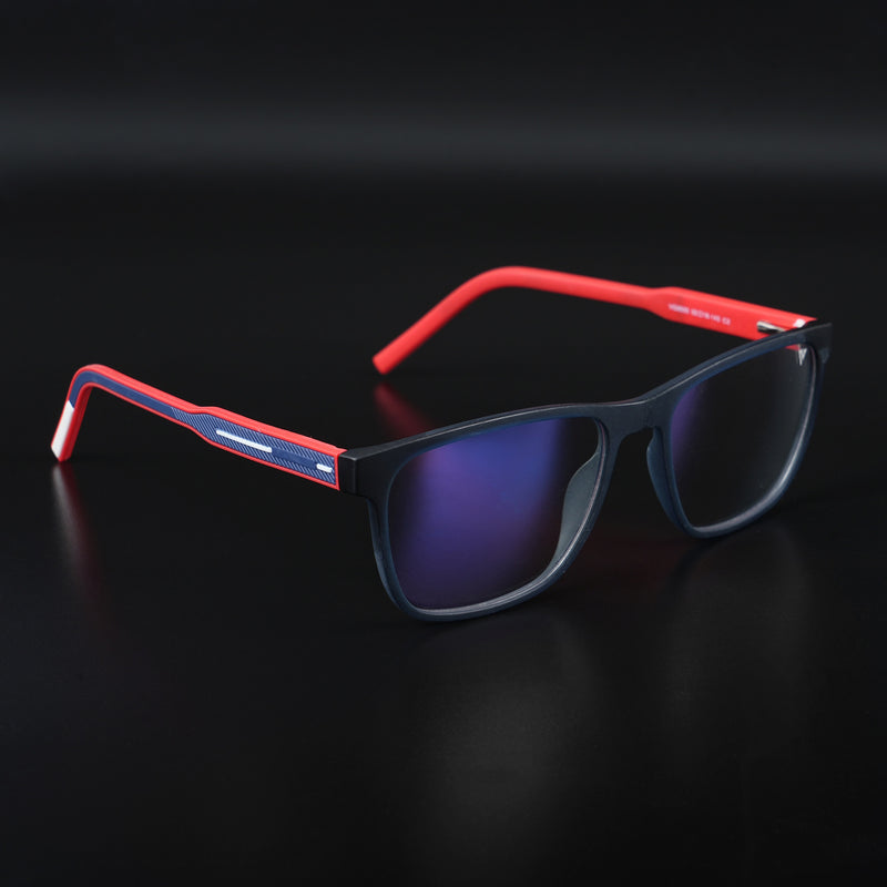 Voyage Rush Black Square Eyeglasses for Men & Women (VG9005MG5435-C3)