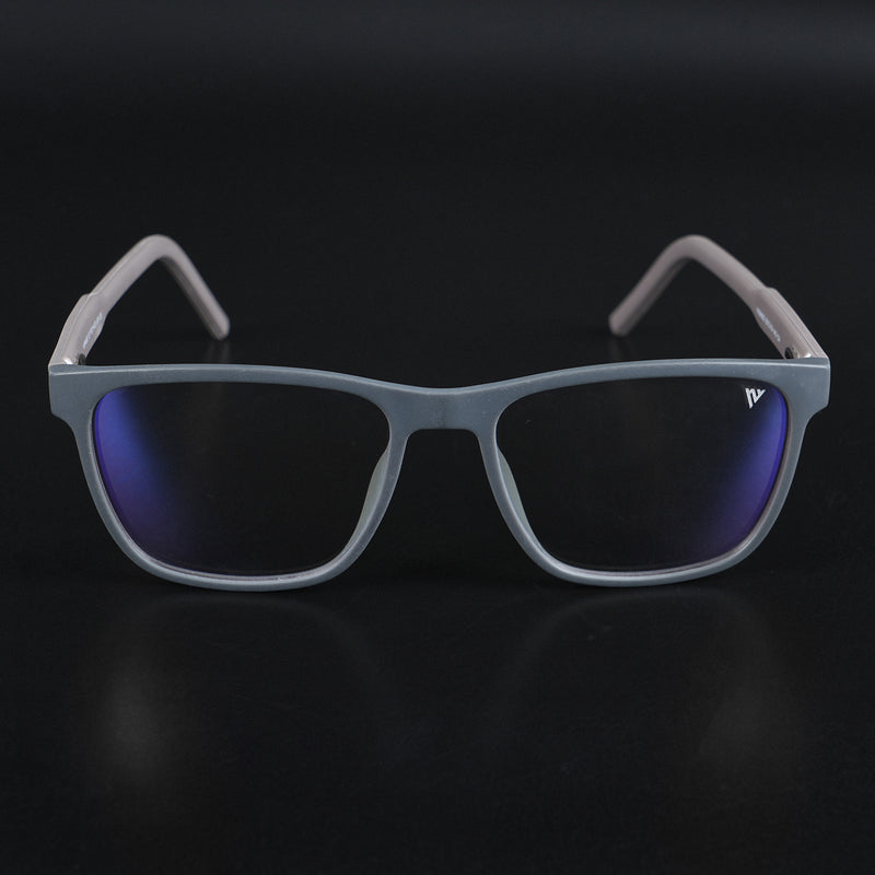 Voyage Rush Grey Square Eyeglasses for Men & Women (VG9005MG5436-C4)